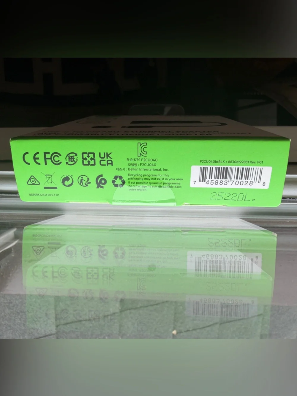 NEW Belkin USB-C to Gigabit Ethernet Adapter - Brand New In Box